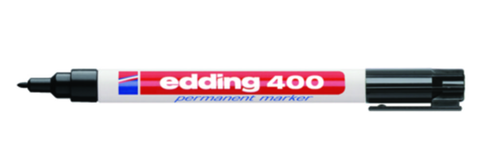 Permanentmarker 400, kleur  zwart, streepdikte ca. 1 mm