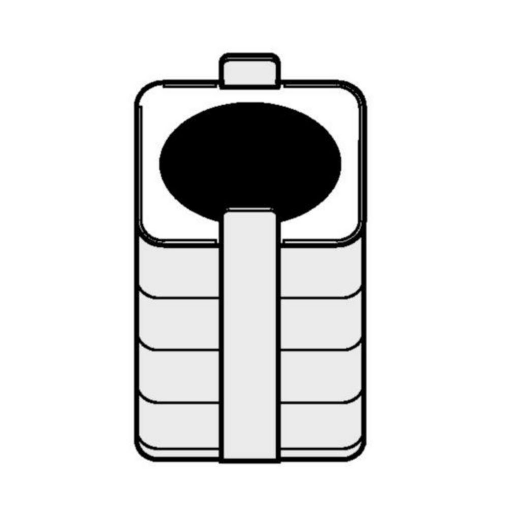 Adapters voor rechthoekbeker  180-250 ml