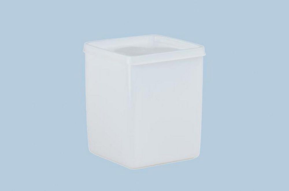 Diepvriesdoos 1 l HDPE  103x103x127 mm met LDPE deksel