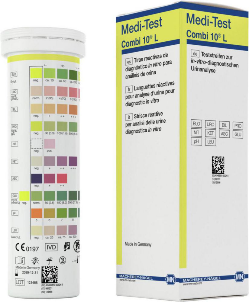 Test strips voor urine analyse MEDI-TEST Combi