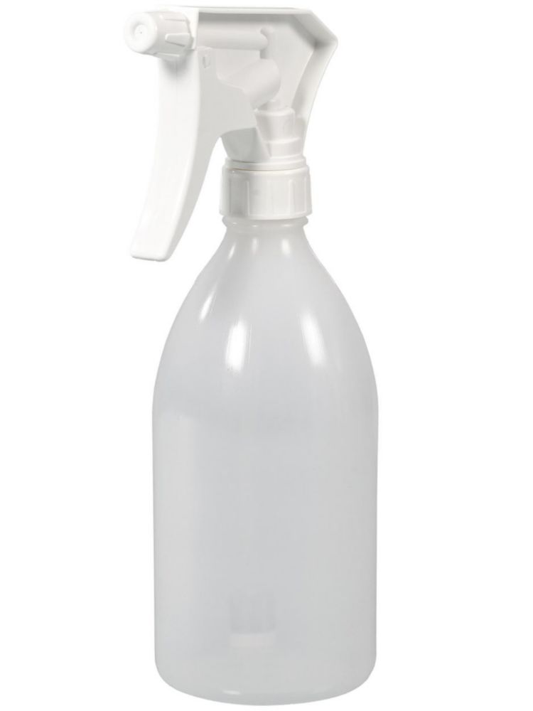 Sproeifles 500 ml, LDPE, Ø hals 18 mm, hoogte 240 mm