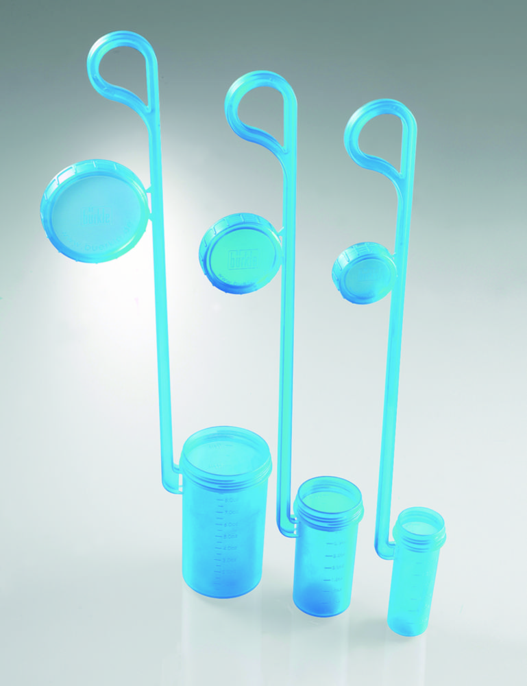 Monsternemer voor vloeistoffen "DispoDipper"  250 ml, dompeldiepte 270 mm, PP blauw, steriel
