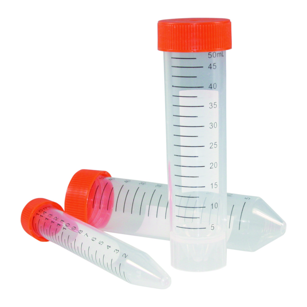 Centrifugebuis 15 ml, PP coni. verd. PE dop,