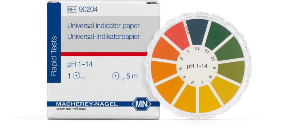 pH indicatorpapier pH 1-14  5 m