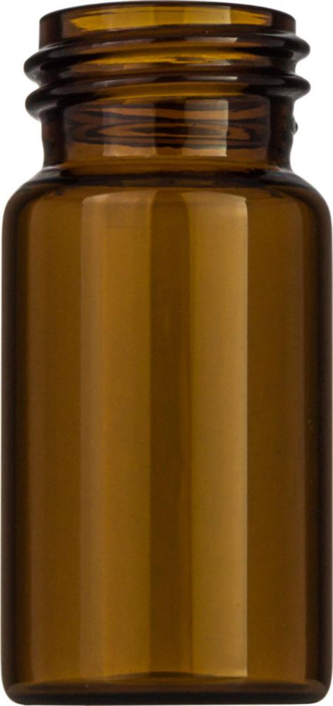 Vials 20 ml, glas 57x27,5 mm, bruin, schroefnek N24