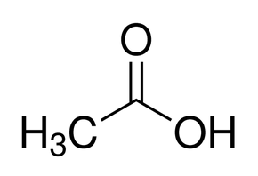 Molecuulformule Azijnzuur