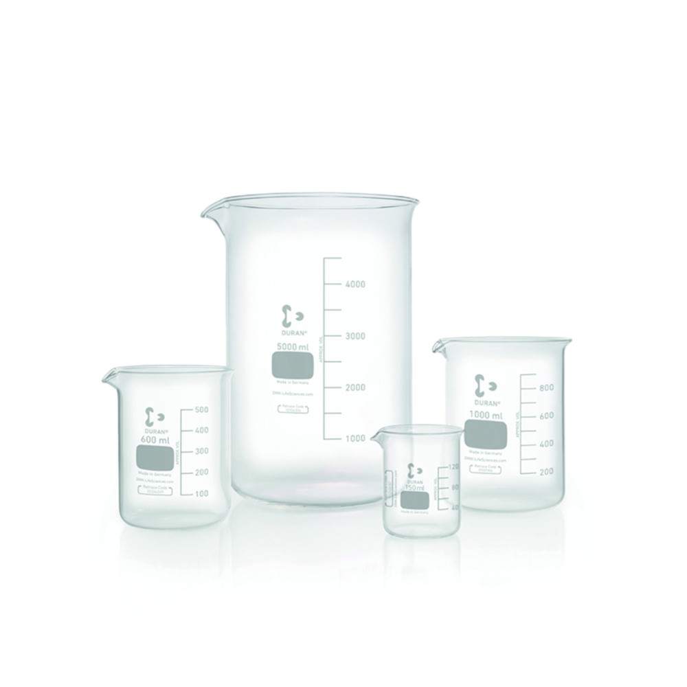 Bekerglas 800 ml laag model  Ø 100 mm, h=135 mm