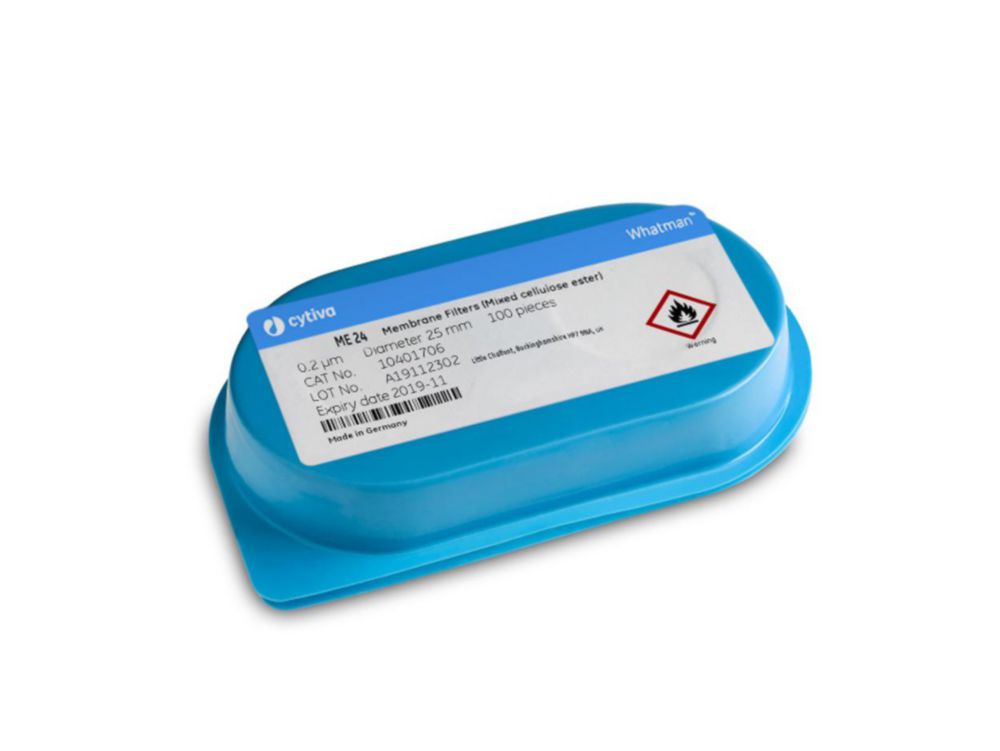 Membraanfilters ME24 Ø 100 mm 0,20 µm