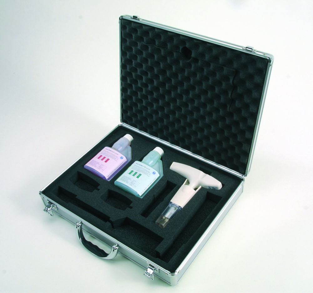 pH/Thermometer 205 startset  compl. 0-14 pH, 0-60°C