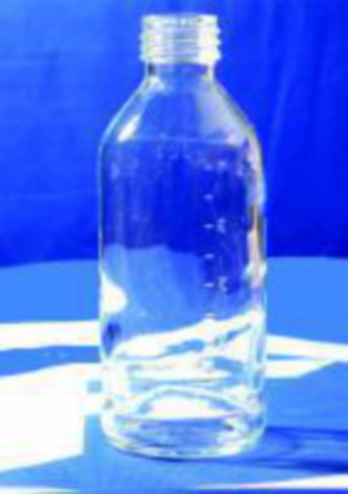 Infuusfles 30 ml zonder dop  met verdeling