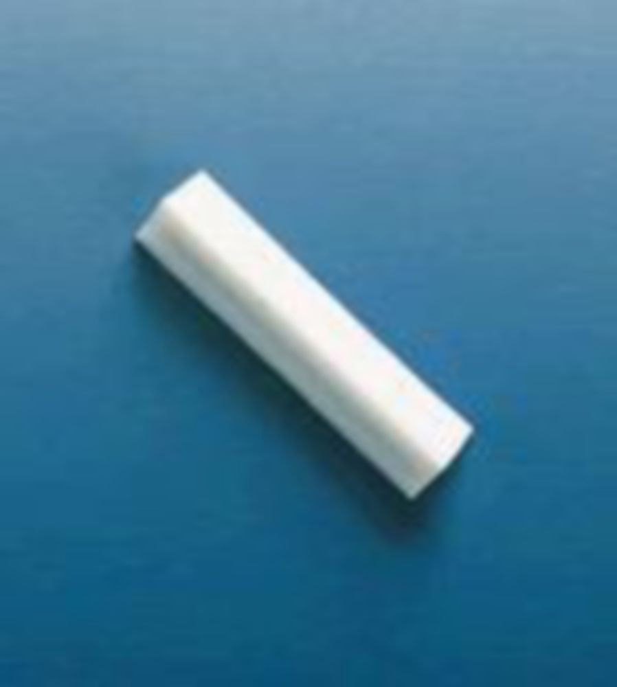 Magneetroerstaaf PTFE,  L 12 mm, Ø 6 mm, driehoek