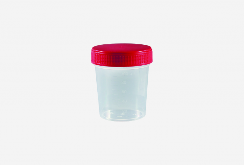 container, plastic, kopp, opbergcontainer, rode dop