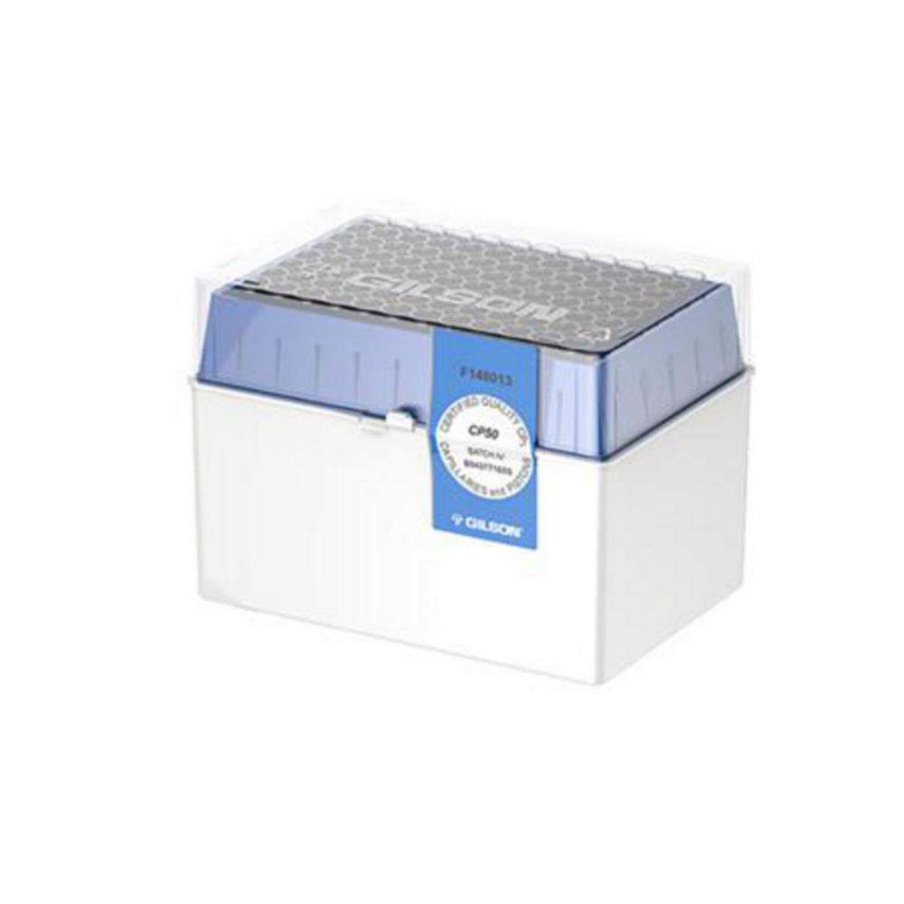 Pipetpunten 20-50 µl, Tipack, CP50, 86,3 mm, Polypropylene, Niet-steriel