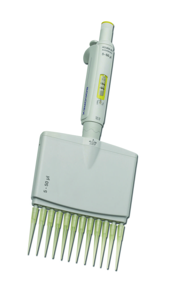 pcr capillary, mikropipet, instelbaar volume, 5-50 μL, laboratorium gereedschap