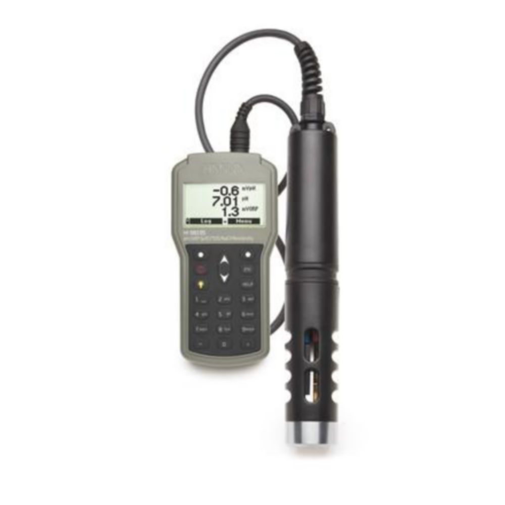 Multiparameter voor pH/ ORP/EC met HI7698195/4 sonde, 4m. Kab
