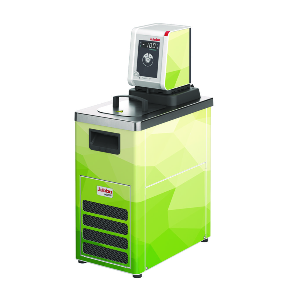 Thermostaatbad CORIO CD-800F, Koude-circulatiethermostaat, speciale versie, wrapped met groen folie