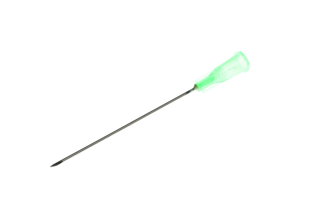 Injectienaald 21G, disposable  l=50 mm, Ø 0,8 mm, Luer
