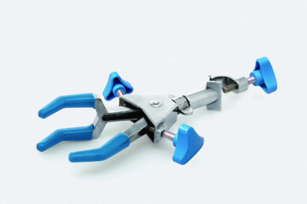 Drievingerklem/gecoate klemmen  m. mof bereik 0-70mm draaibaar