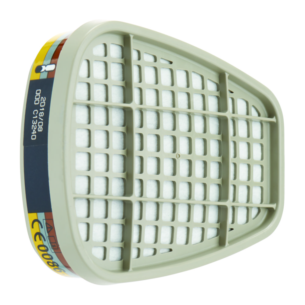 Gas-en combifilters v half-en   volgelaatmaskers 6057 ABE1