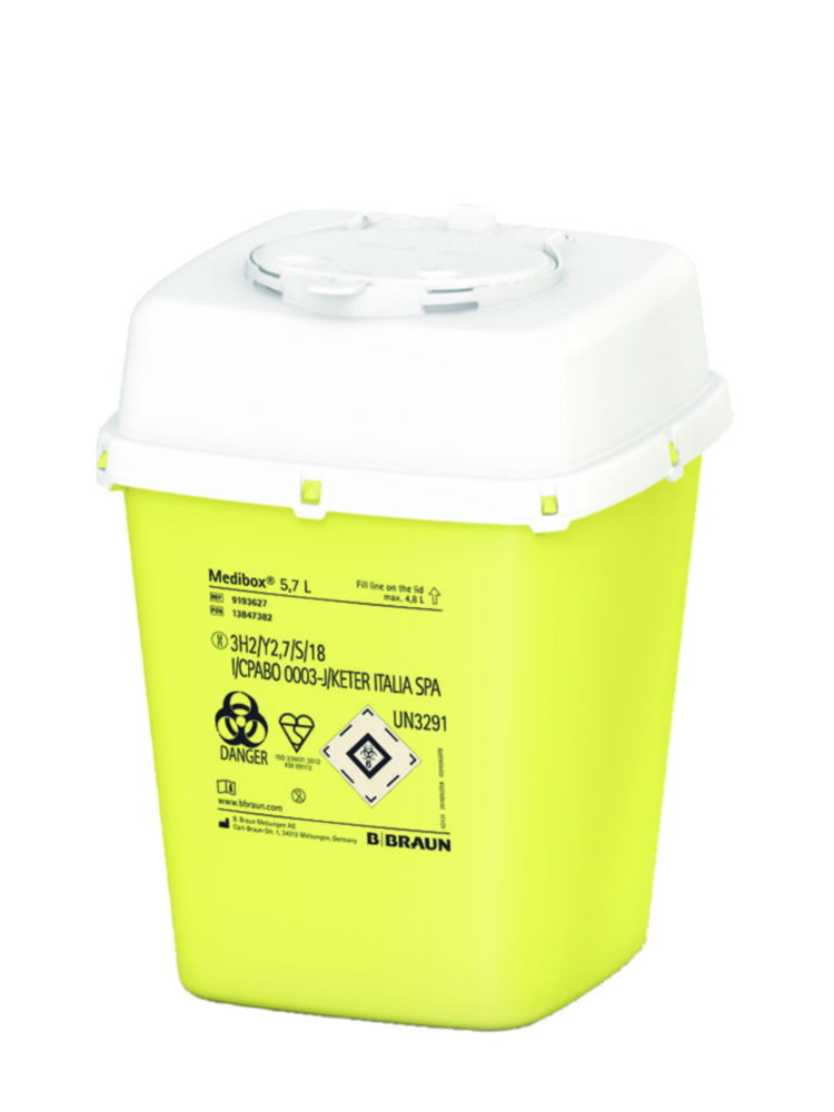 Naaldencontainer 4,8 l,  Medibox
