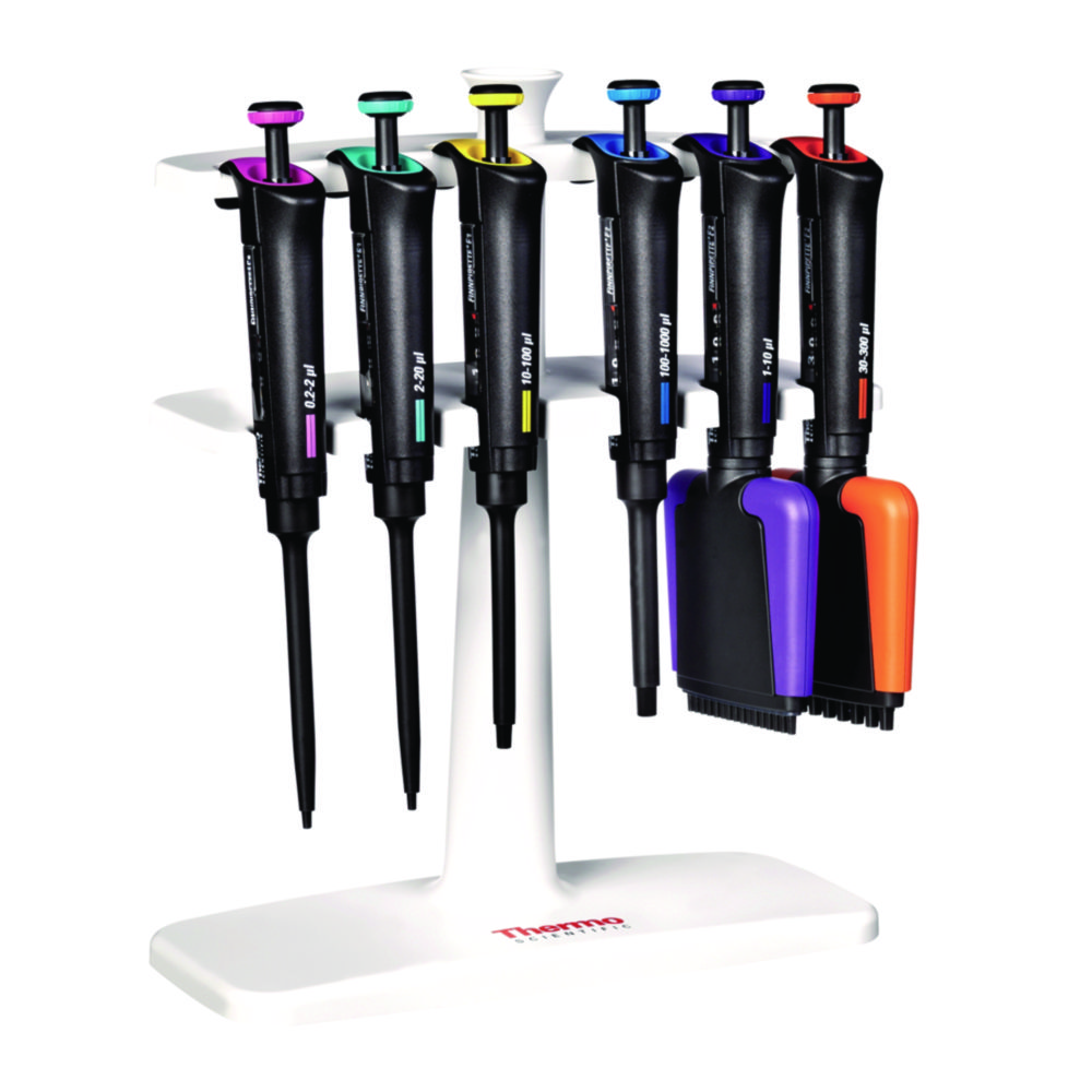 Pipetstandaard F-Stand  voor 6 pipetten