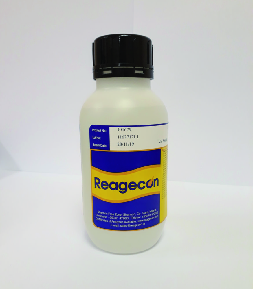 Bufferoplossing pH 9,180 +/- 0,02 bij 25°C, Fles met kalibreerkamer 250ml, kleurloos, NIST/PTB