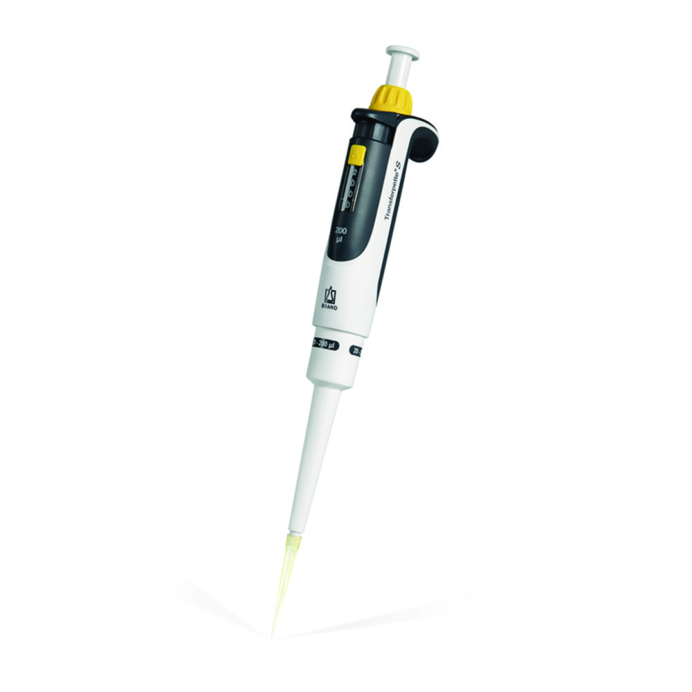 1-Kanaals microliterpipet Transferpette S, 0,1 - 2,5 µl, D-2,5, DE-M, CE-IVD