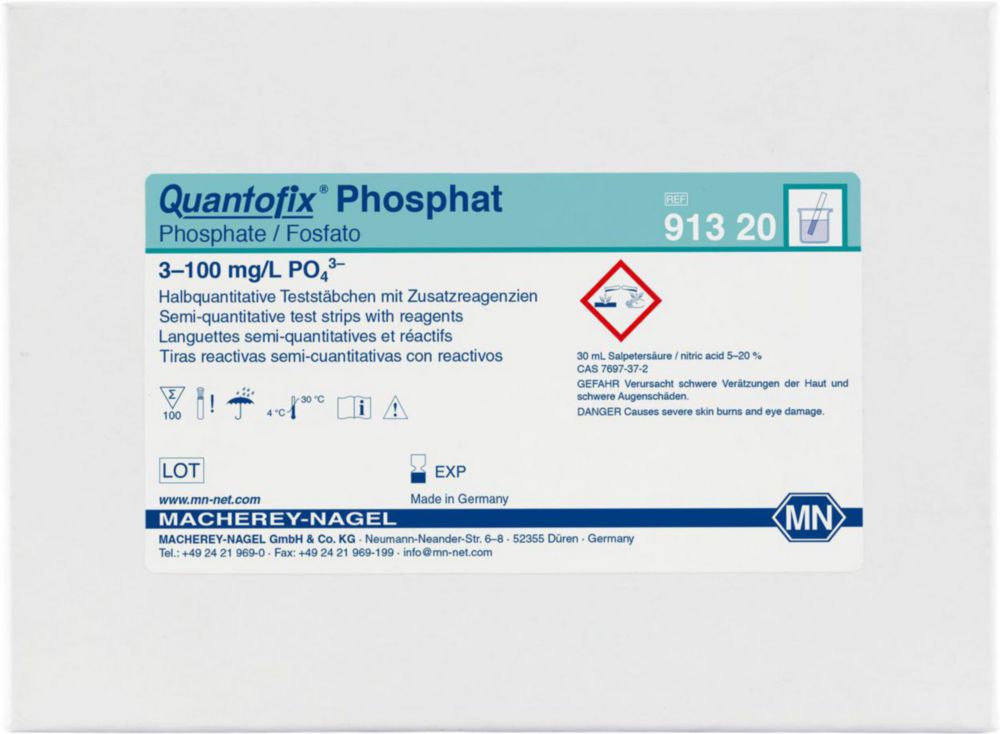 Quantofix fosfaat teststroken