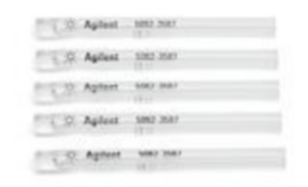 Liners, splitless, 900 ul wool  ID 4 mm, single taper, deact.