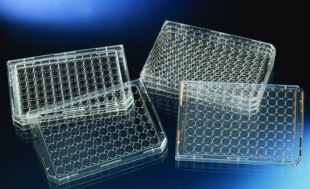 Deksel voor 96-well microtiterplaten, PS, 127 x 85 x 7,9 mm, niet steriel