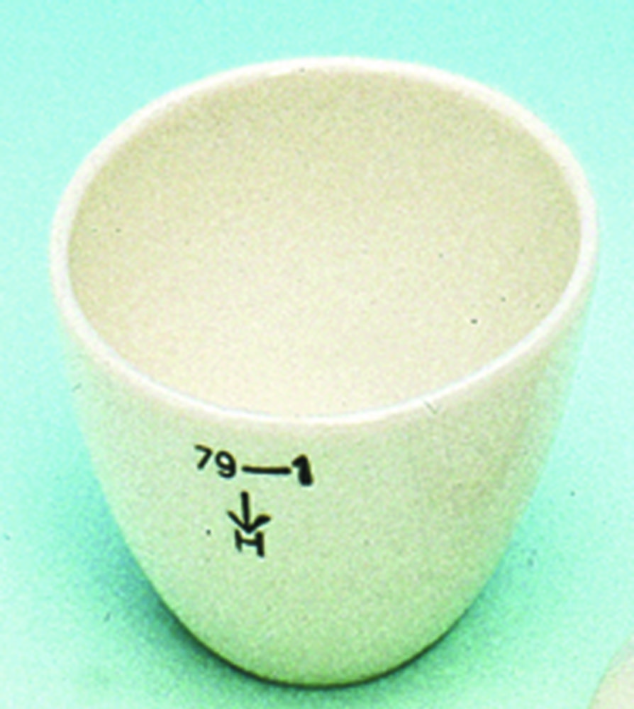 Kroes 20 ml, laag, Ø 40 mm,  h 25 mm, 79/0, zonder deksel