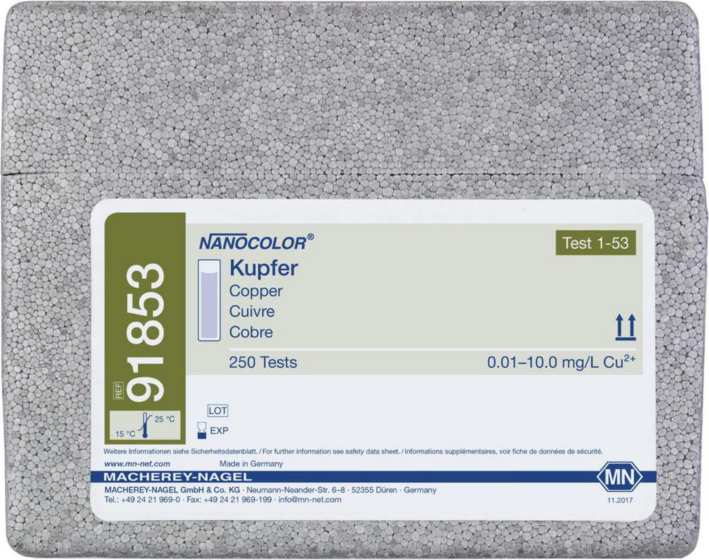 Nanocolor Koper  0,1 - 10,0 mg/l Cu2