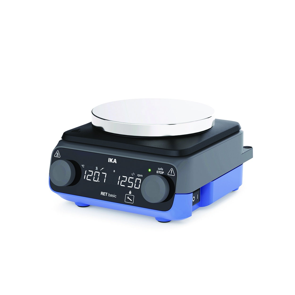 Magneetroerder, IKA, RET basic, met verwarming