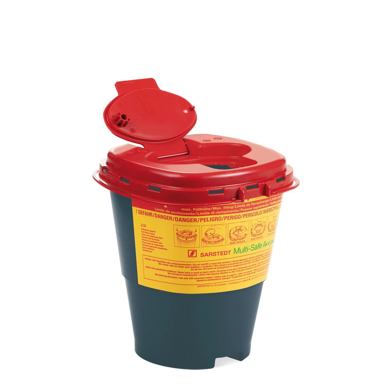 prullenbak, emmer, emmer met deksel, plastic container, gekleurde deksel