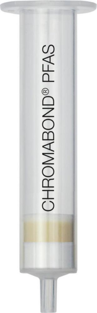 Kolom Chromabond PFAS, volume 6 ml, PP, sorbensgehalte 300 mg, PE-filterelement