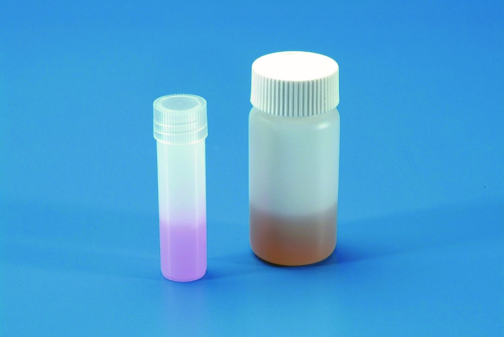 Scintillatieflesje 20 ml  ,HDPE, 26,5x58,5 mm, met dop