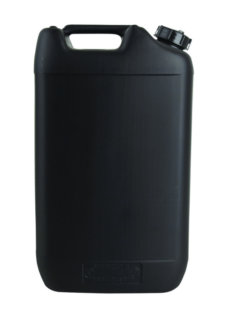 Jerrycan 20 l, HDPE, S60, geleidbaar, 185x500x290 mm