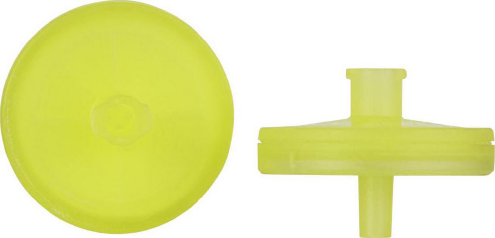 Spuitfilters Chromafil MV  Ø 25 mm, 0,20 µm, PP, geel/gee