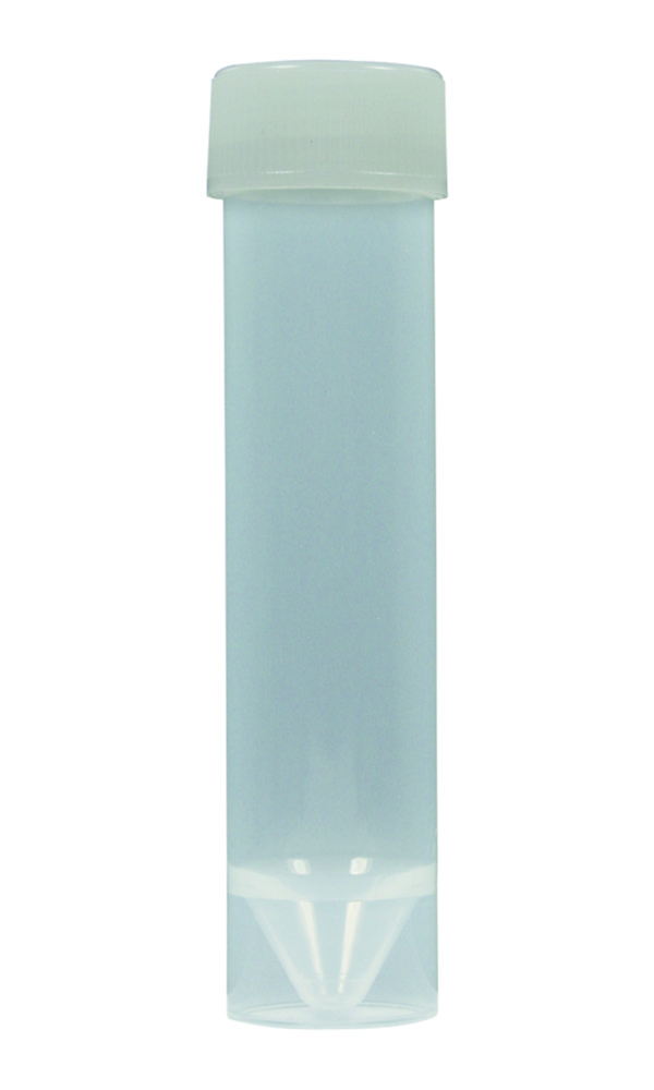 Buis PP 30 ml Ø 25 mm x 107 mm  schroefdop hdpe ,  starand