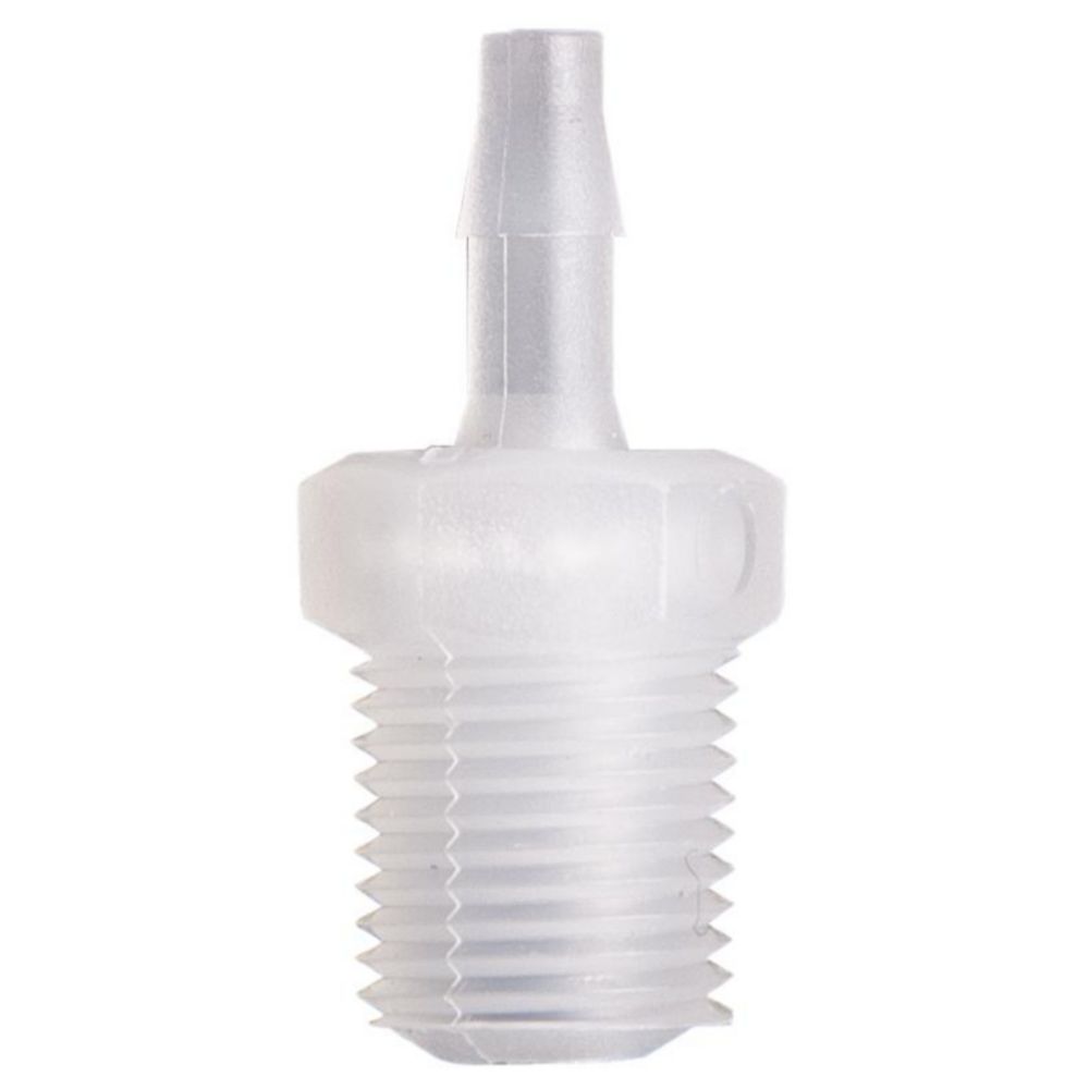 Slangverbindingsstuk PP, recht, voor buizen met Ø 3 - 4 mm