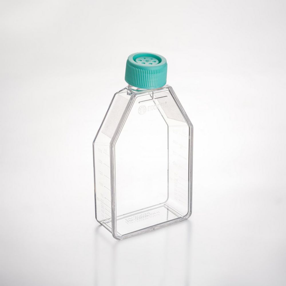 Celcultuurflessen, PS, 50 ml, 25,0 cm², met dop, standaard, steriel, behandeld