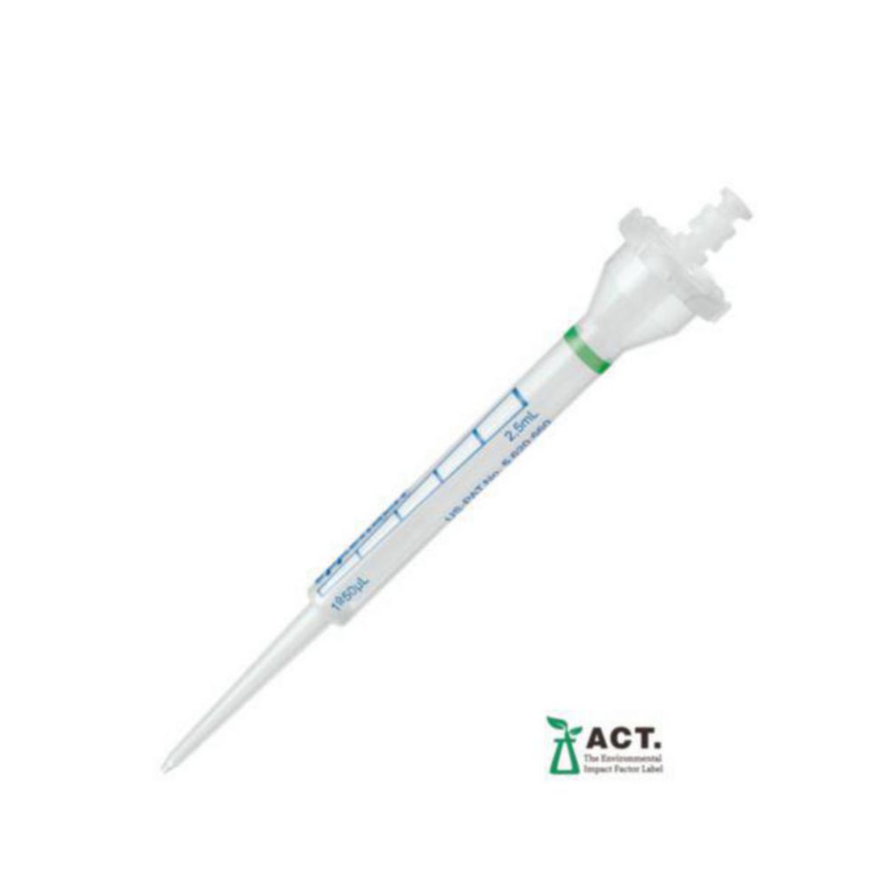 Pipetpunten 2.5 ml, Combitips advanced, Eppendorf Quality, Groen, Niet-steriel