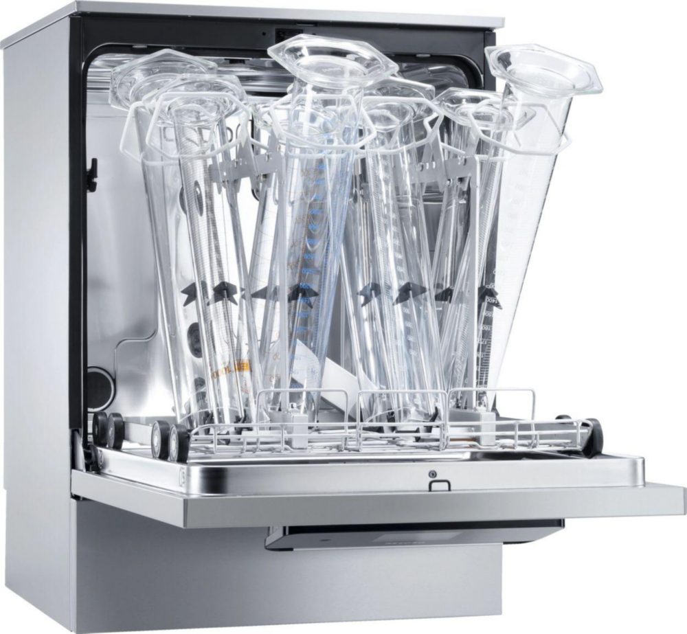 Laboratoriumreinigingsmachine ExpertLine PLW 8683 ADP LD DC10, RVS, opvoerpomp demiwater,EcoDry, RVS