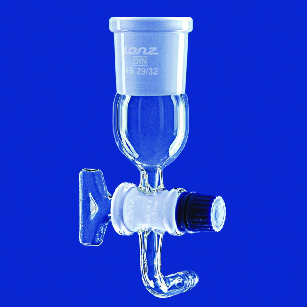 Gebogen overgangsstuk NS29/32