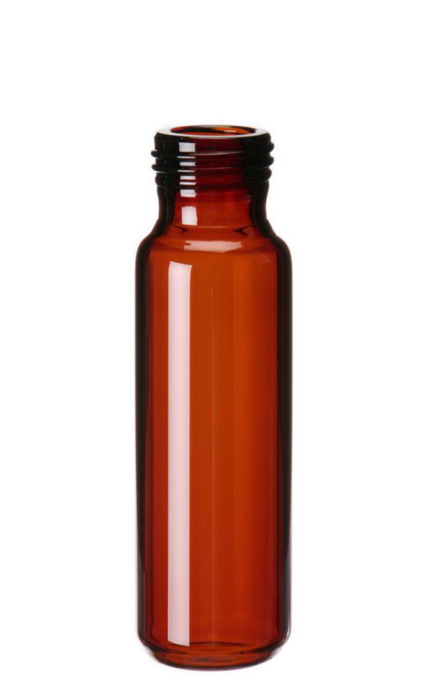 Vials 20 ml, ND18, bruin, headspace-schroefflesjes (FD), afgeronde bodem