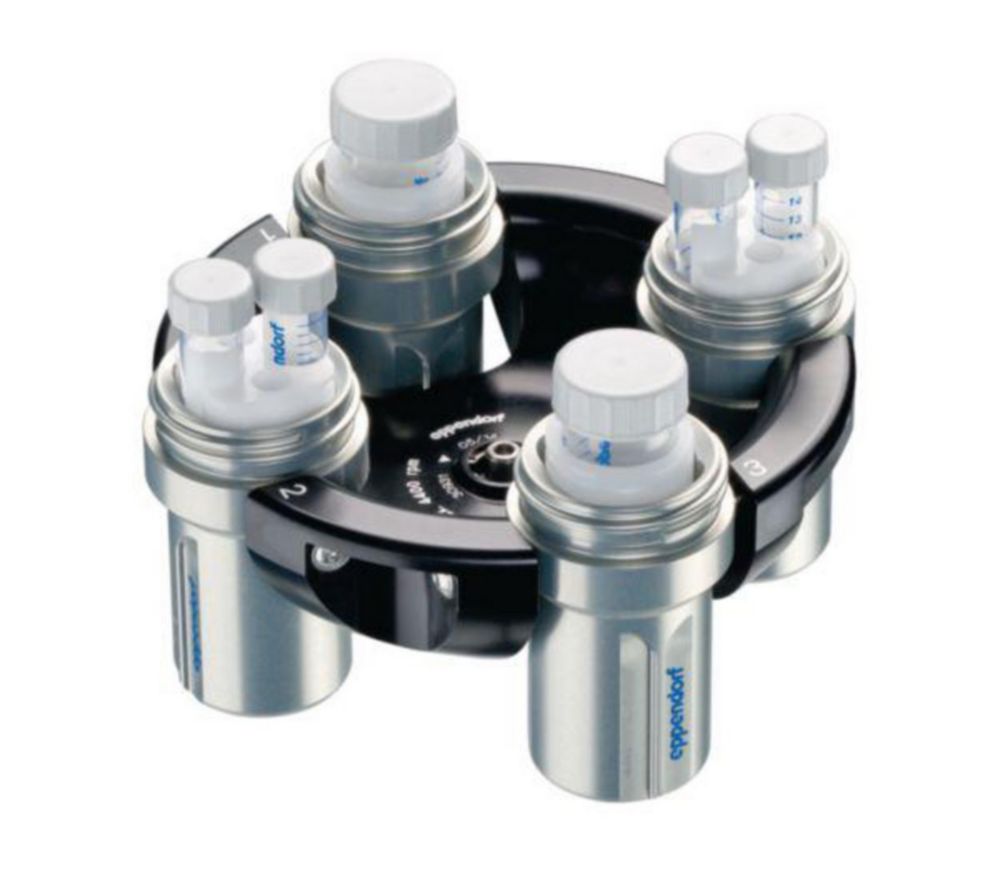 Rotor A-4-38 Eppendorf  incl. 4 x 85 ml round buckets