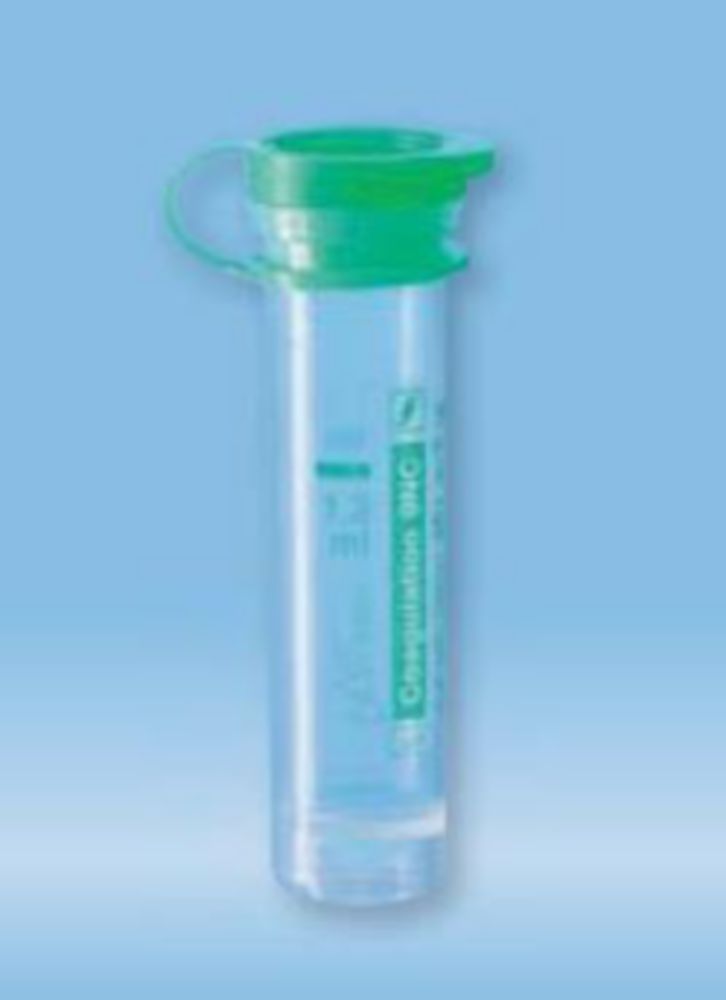 Microbuisjes 1,3 ml PP, citraat, met dop, groen
