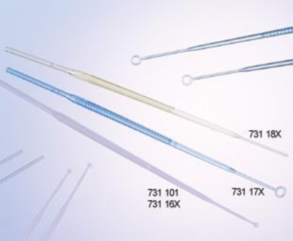Entoog 1 µl, PS, wit  steriel, 200 mm, per 10 st.