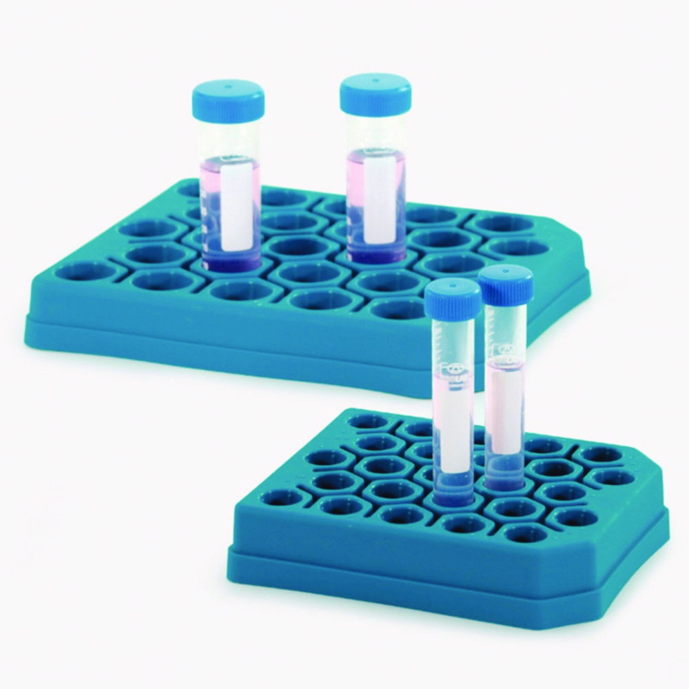 Rek voor centrifugebuizen 50 ml PP, 5x5 plaatsen