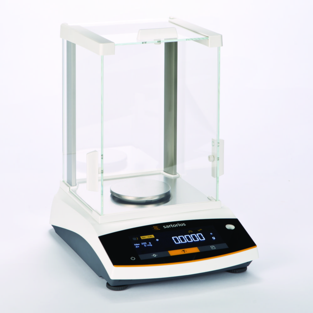 Analytische balans Entris II interne ijking, 220g/0,1mg, weegplaat Ø 90 mm (EU-vergunning)